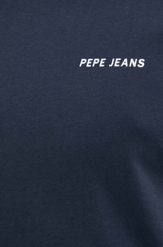 Бавовняна футболка Pepe Jeans CALLUM PM509370 темно-синій