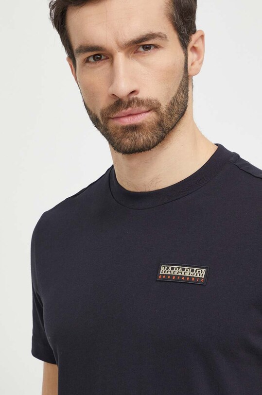 Napapijri t-shirt in cotone nero NP0A4HFZ0411