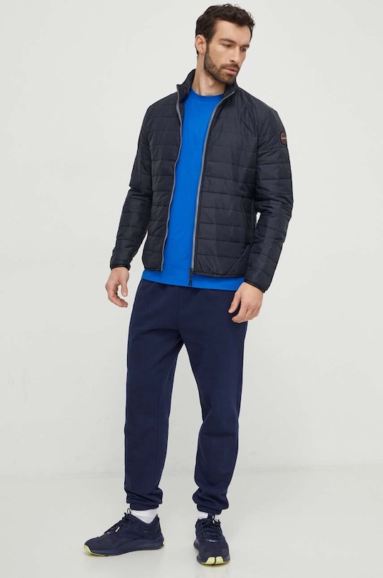 Bavlněné tričko Napapijri S-Kotcho NP0A4HTVB2L1 modrá SS24