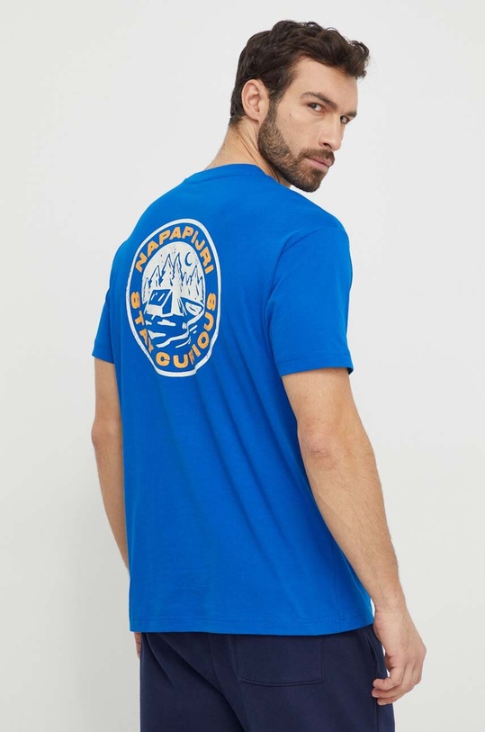 Oblečení Bavlněné tričko Napapijri S-Kotcho NP0A4HTVB2L1 modrá