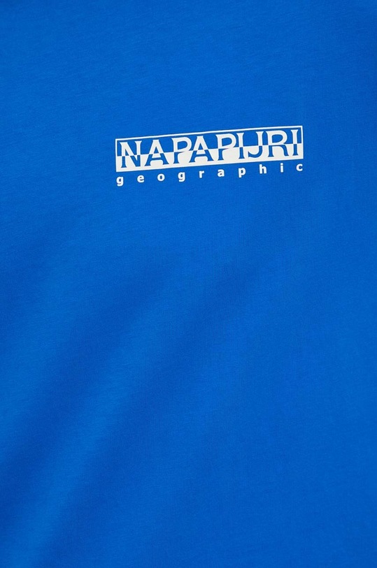 Bavlněné tričko Napapijri S-Kotcho modrá NP0A4HTVB2L1