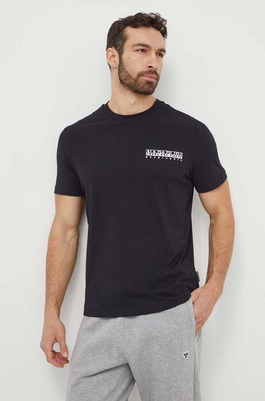 Oblečení Bavlněné tričko Napapijri S-Tahi NP0A4HQA0411 černá