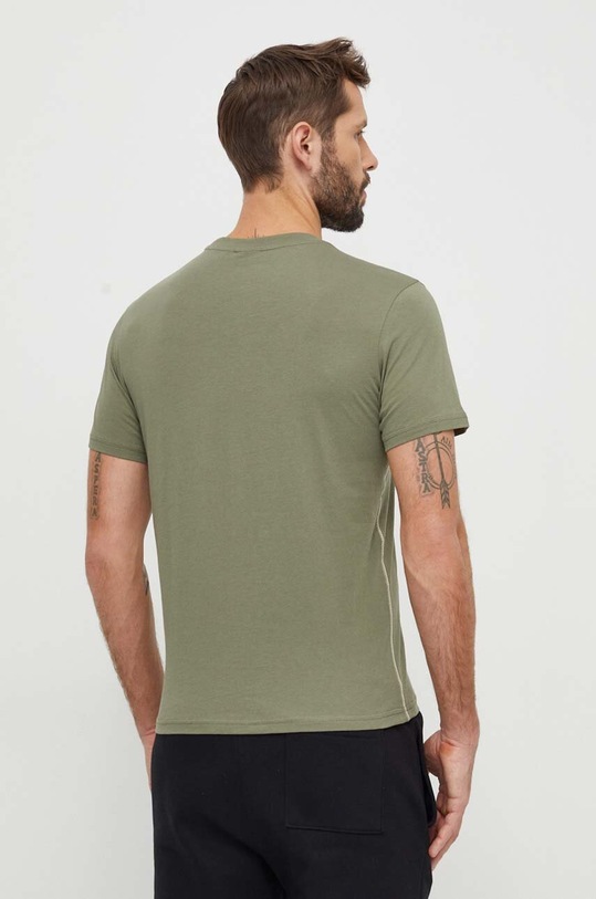 Napapijri t-shirt bawełniany S-Aylmer zielony NP0A4HTOGAE1