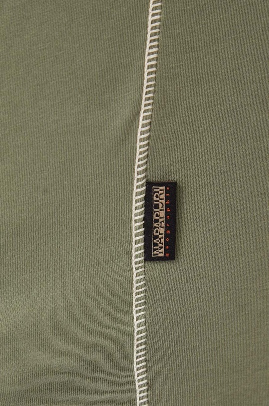 Napapijri t-shirt bawełniany S-Aylmer NP0A4HTOGAE1 zielony