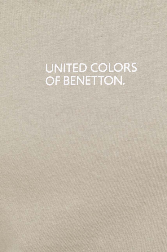 United Colors of Benetton t-shirt bawełniany 30964M019 zielony