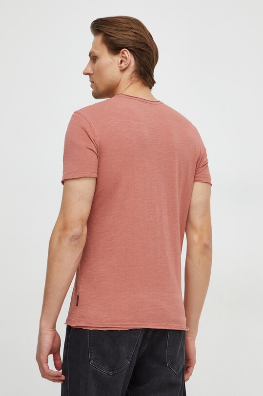 Îmbrăcăminte Sisley tricou din bumbac 3WF0S101K roz