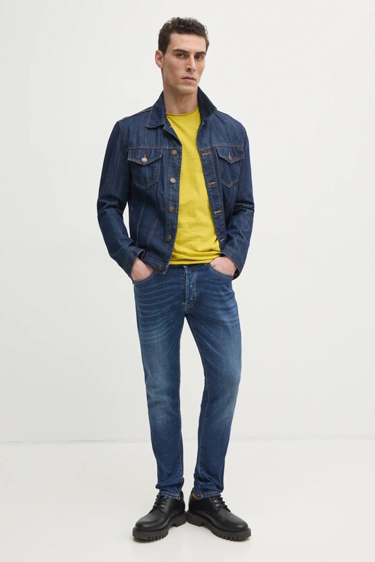 Sisley t-shirt in cotone 3WF0S101K verde SS25
