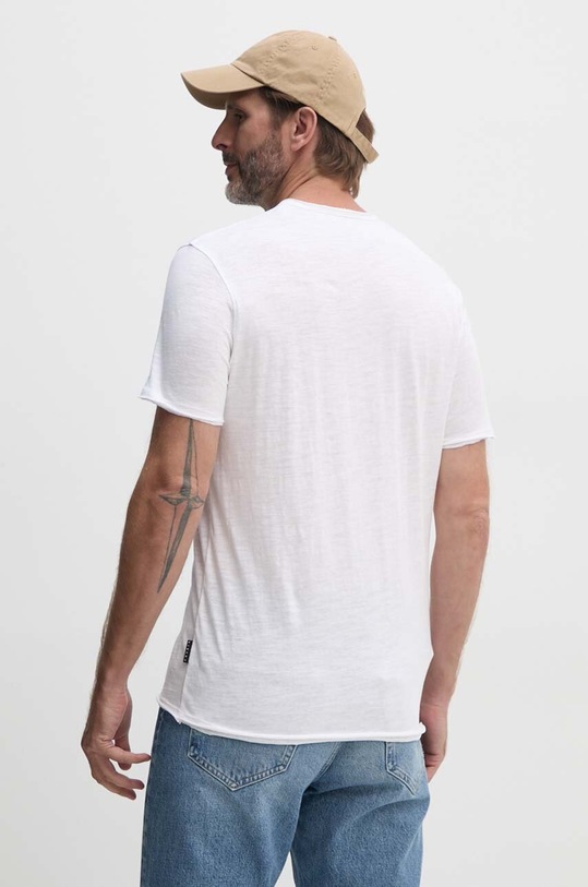 Odzież Sisley t-shirt bawełniany 3WF0S1009 beżowy