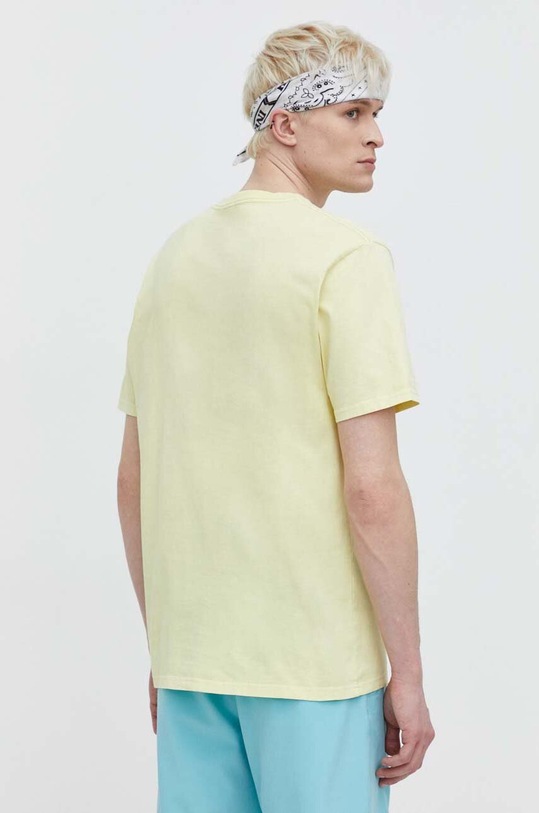 Odzież Volcom t-shirt bawełniany A5212408 żółty