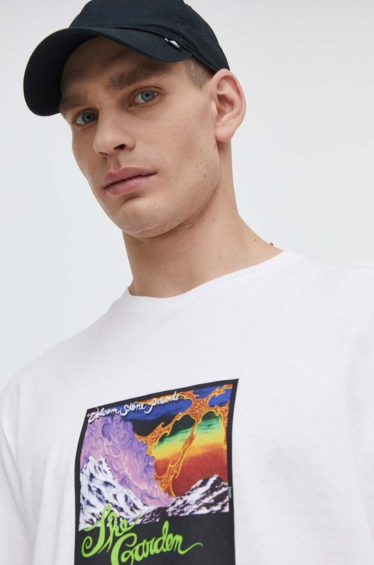 Volcom t-shirt bawełniany biały A3512450