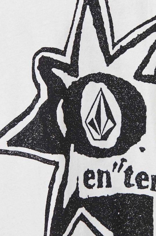 Volcom tricou din bumbac A5012410 bej