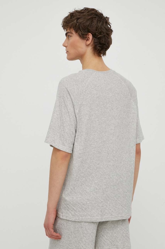 Oblečení Bavlněné tričko American Vintage T-SHIRT ML COL ROND MRUZ02AE24 šedá