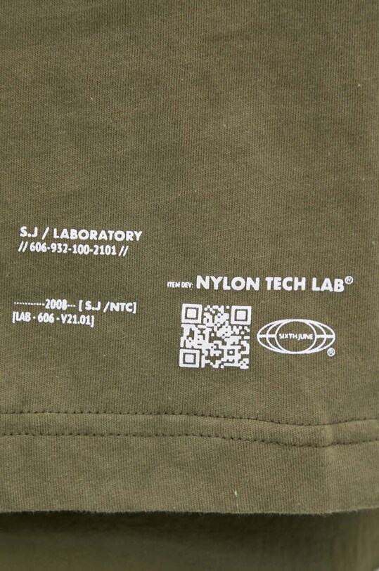 Sixth June t-shirt bawełniany 25107 zielony