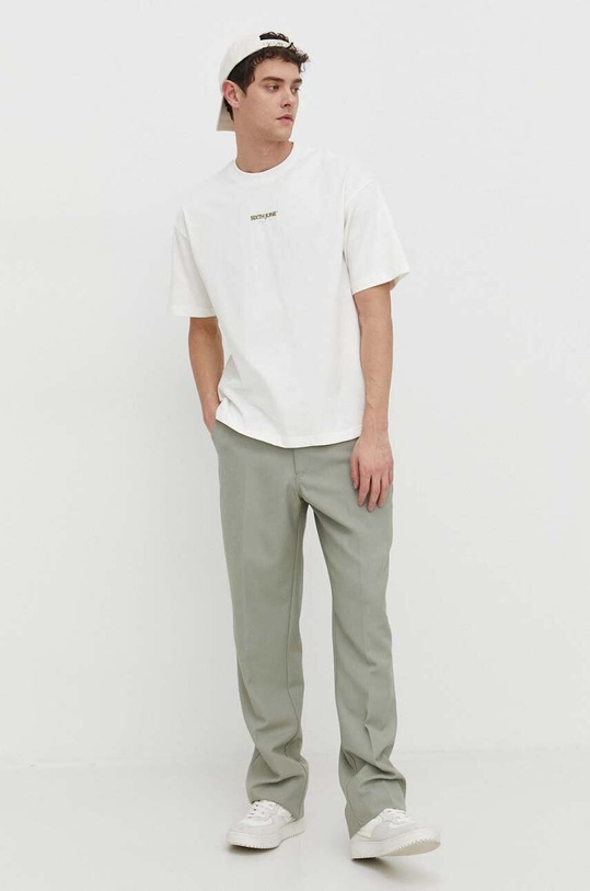 Bavlněné tričko Sixth June 23981. bílá SS24