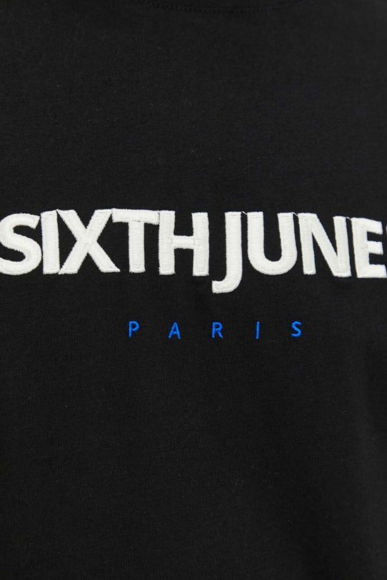 Бавовняна футболка Sixth June 25023 чорний