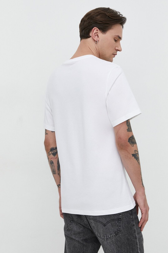 Oblečení Bavlněné tričko Converse 10026575.A02 bílá