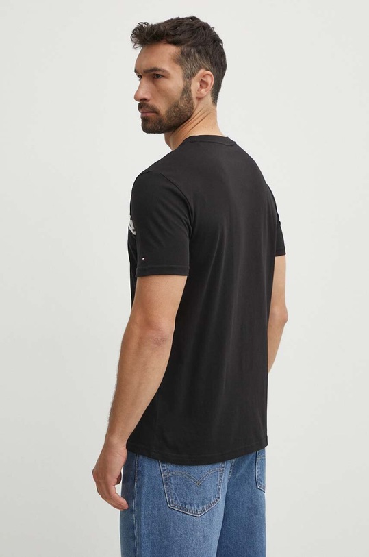 Odzież Tommy Hilfiger t-shirt bawełniany UM0UM03196 czarny