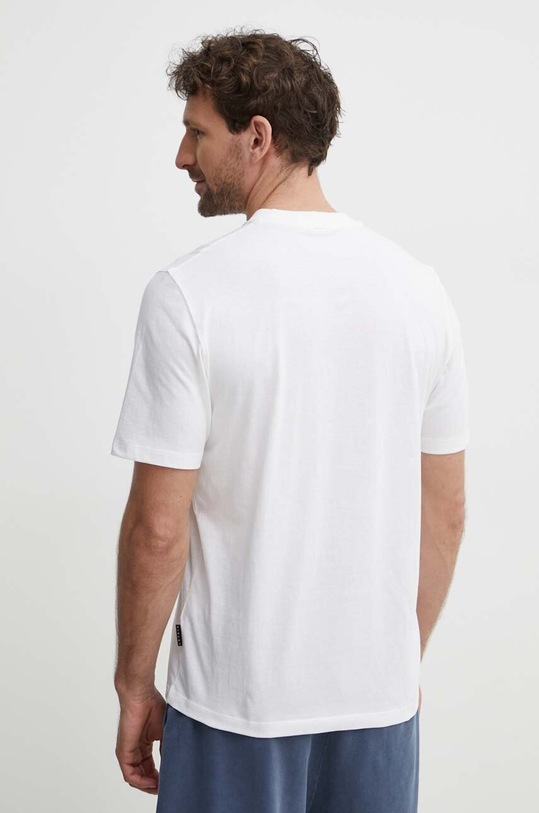 Odzież Sisley t-shirt bawełniany 3I1XS103A beżowy
