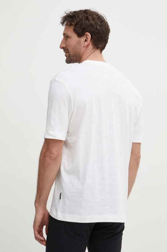 Odzież Sisley t-shirt bawełniany 3WF0S103M beżowy