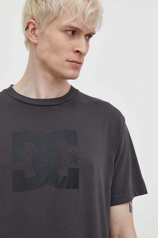 Bavlněné tričko DC Star hnědá ADYZT05374