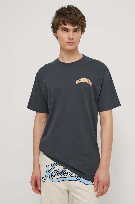 DC t-shirt bawełniany ADYZT05363 szary