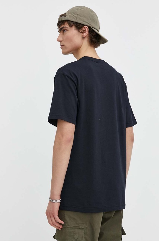 Oblečenie Bavlnené tričko DC ADYZT05376 tmavomodrá