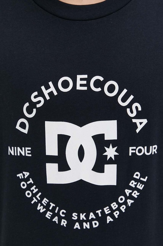 Bavlnené tričko DC ADYZT05376 tmavomodrá