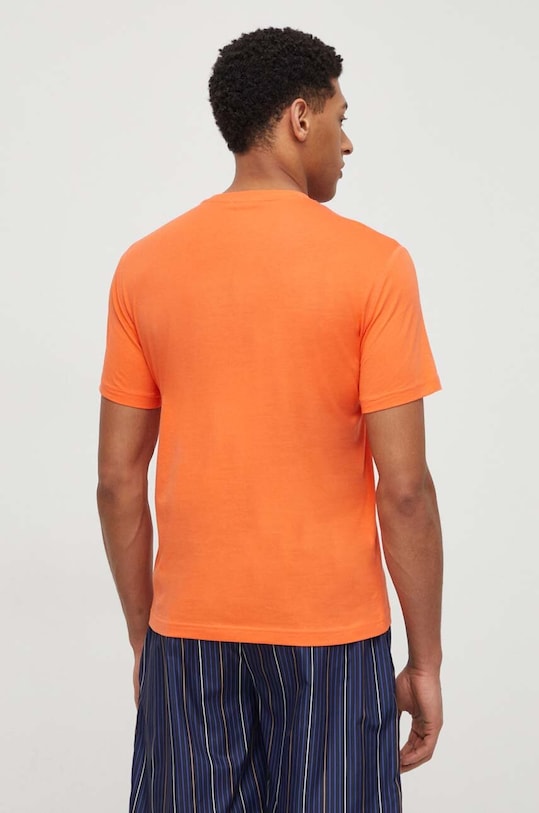 Odzież EA7 Emporio Armani t-shirt bawełniany PJ02Z.3DPT05.1661 pomarańczowy