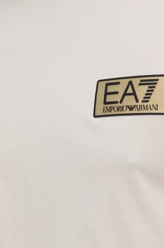 EA7 Emporio Armani tricou din bumbac PJM9Z.3DPT07.1946 bej