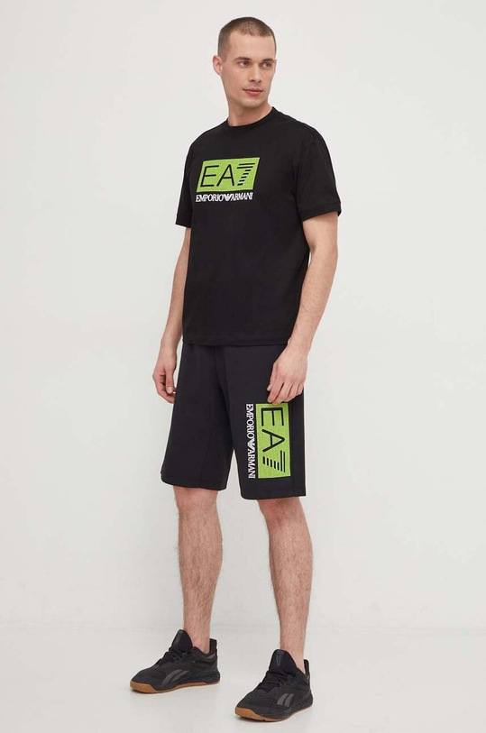 Odjeća Pamučna majica EA7 Emporio Armani PJFBZ.3DPT40.1200 crna