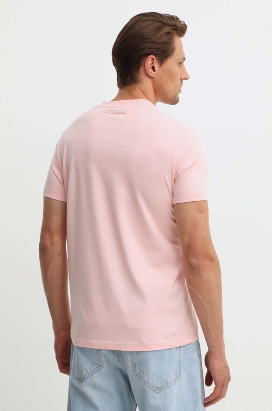 Odzież Karl Lagerfeld t-shirt bawełniany 542225.755030 różowy
