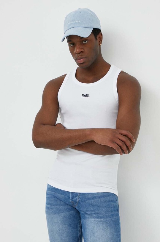 Karl Lagerfeld tricou alb 542238.755044