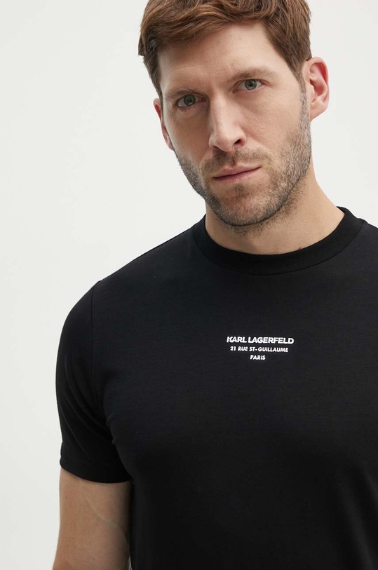 Karl Lagerfeld t-shirt fekete 542221.755080