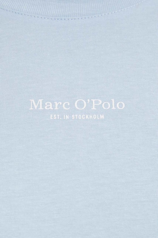 Marc O'Polo t-shirt bawełniany niebieski 421201251034