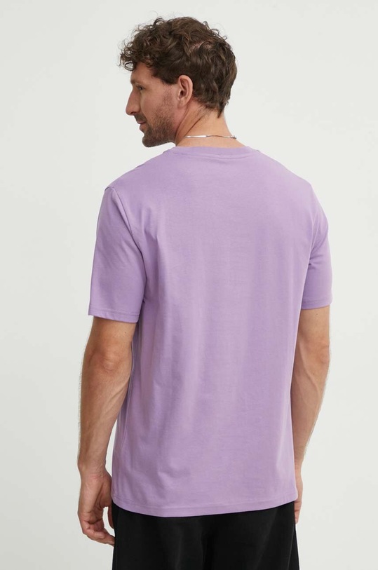 Odzież Marc O'Polo t-shirt bawełniany 421201251034 fioletowy