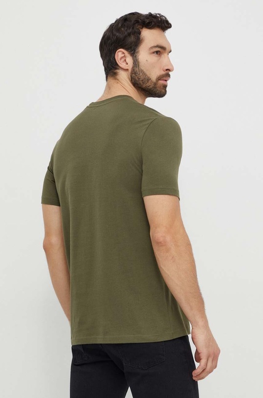 Marc O'Polo t-shirt bawełniany 421201251034 zielony SS24