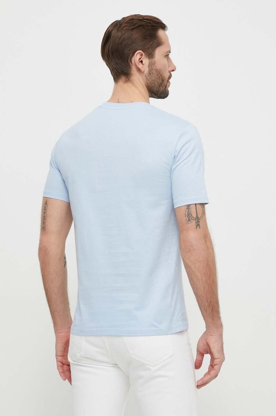 Bavlnené tričko Marc O'Polo 421201251054 modrá SS24
