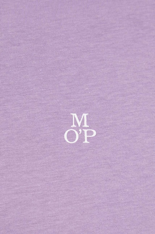 Marc O'Polo t-shirt bawełniany fioletowy 421201251054
