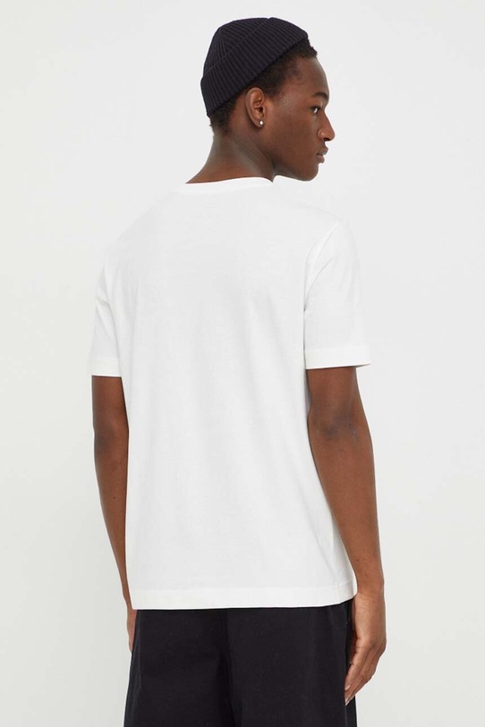 Odzież Marc O'Polo t-shirt bawełniany 421230551442 biały