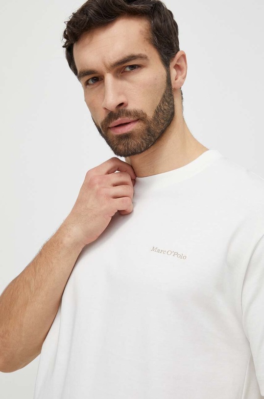 Marc O'Polo t-shirt bawełniany bawełna biały 422208351374