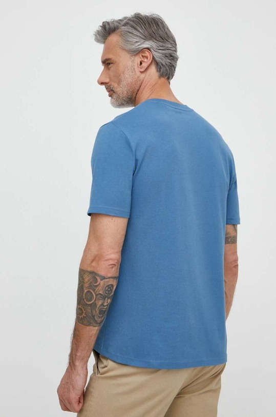 Odzież Marc O'Polo t-shirt bawełniany 423201251052 niebieski