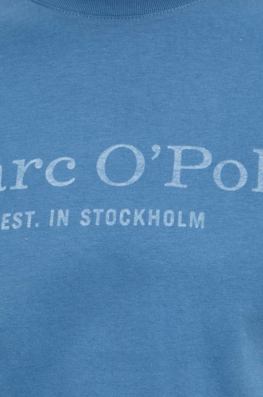 Marc O'Polo t-shirt bawełniany niebieski 423201251052
