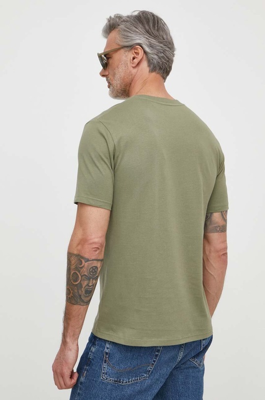 Odzież Marc O'Polo t-shirt bawełniany 423201251052 zielony