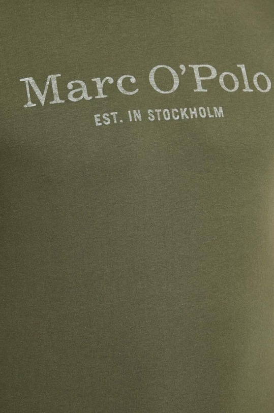 Marc O'Polo t-shirt bawełniany zielony 423201251052