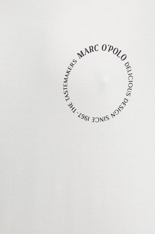 Marc O'Polo t-shirt bawełniany 423201251066 biały