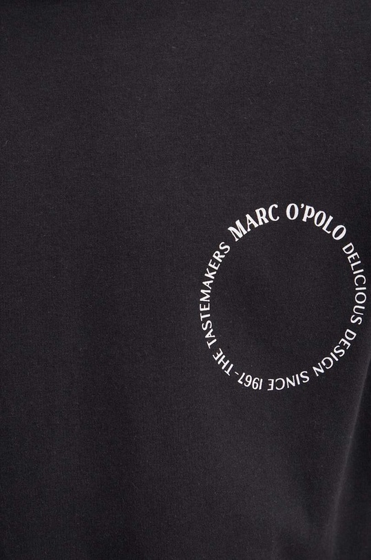 Marc O'Polo t-shirt bawełniany 423201251066 czarny