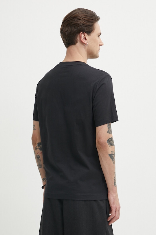 Odzież Marc O'Polo t-shirt bawełniany 423201251076 czarny