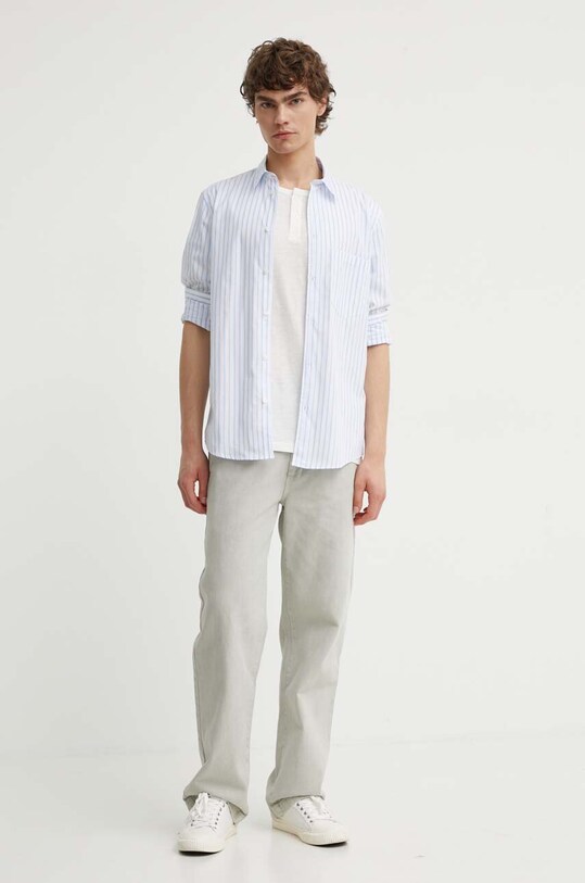 Marc O'Polo t-shirt bawełniany 423217651236 biały SS24