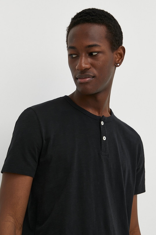 Marc O'Polo t-shirt bawełniany 423217651236 czarny