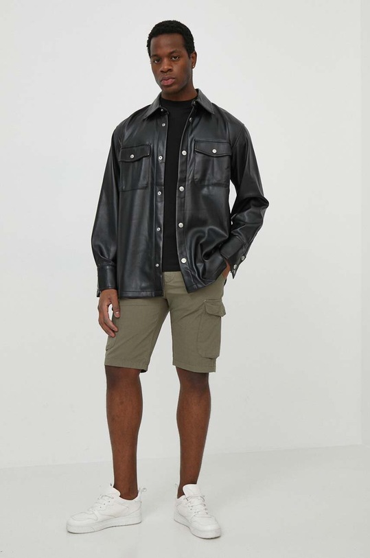Karl Lagerfeld t-shirt 542221.755023 czarny SS24